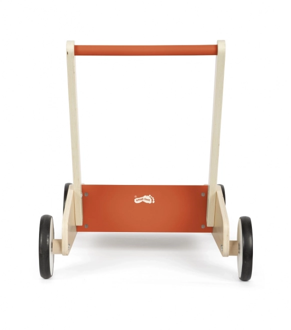 Small foot Kinder loopwagen rood