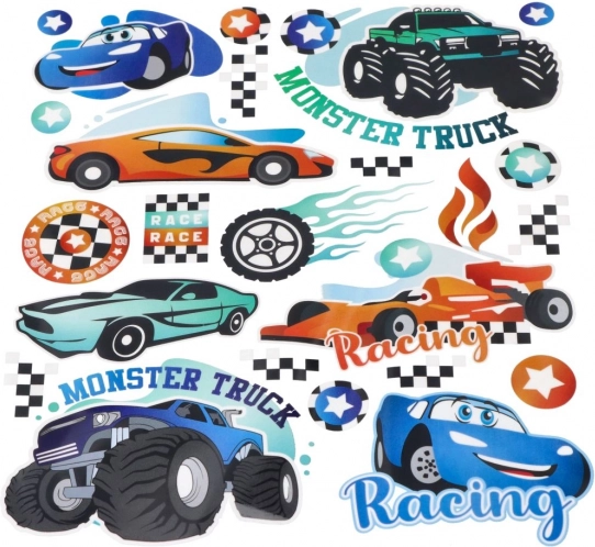 Opvallende MONSTER TRUCK-motieven
