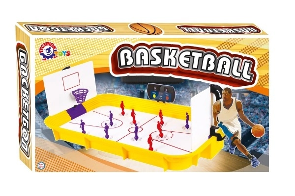 Basketbal/Basketbal gezelschapsspel, kunststof in doos 53x31x9cm