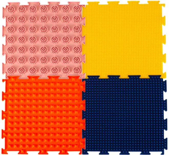 Orthopedische sensorische puzzelmat voor voetmassage
