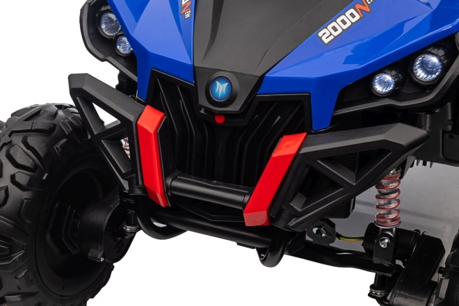 Elektrische kinderbuggy UTV-MX blauw