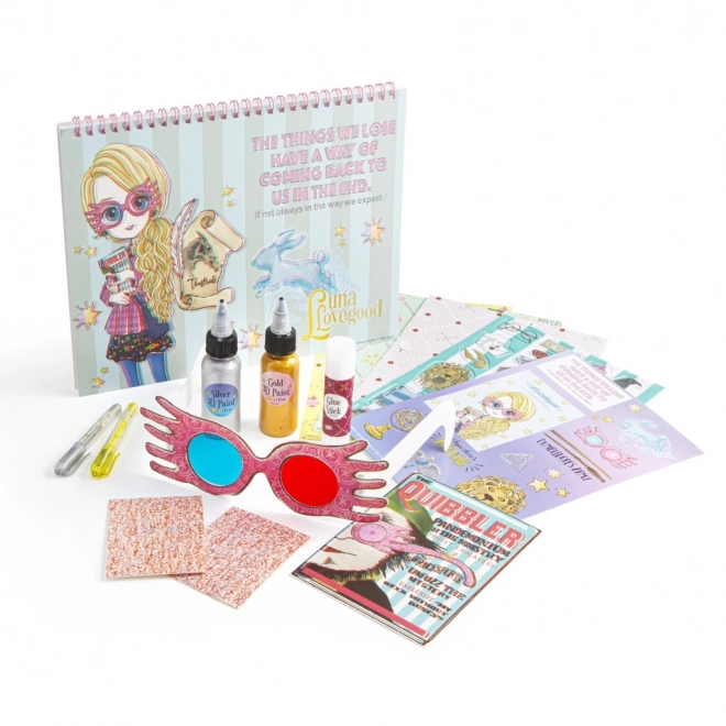 Ringmap dagboekset Harry Potter Luna Lovegood 3D