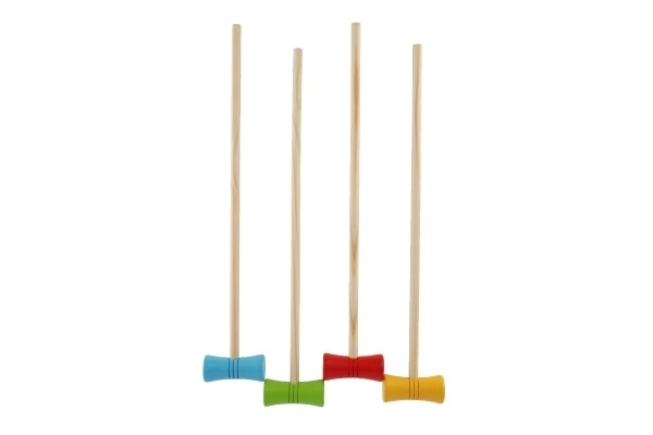 Spel Croquet hout in doos 59x21x6cm
