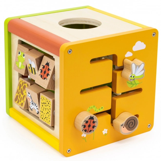Houten blok 5-in-1
