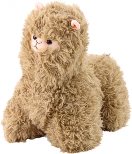 Pluchen lama beige 40 cm