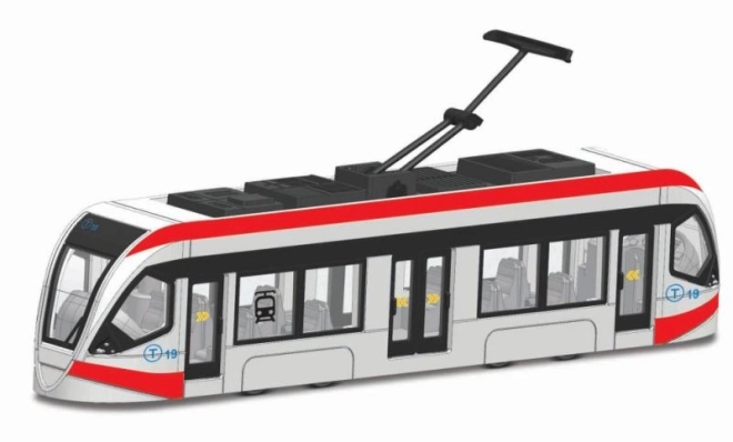 Bburago stadsbus en trams