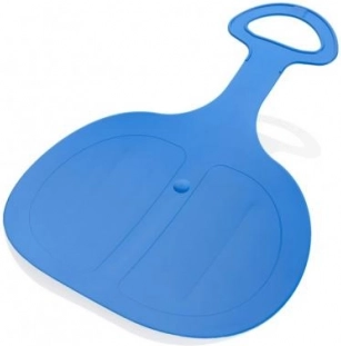Pinguïn glijschotel blauw