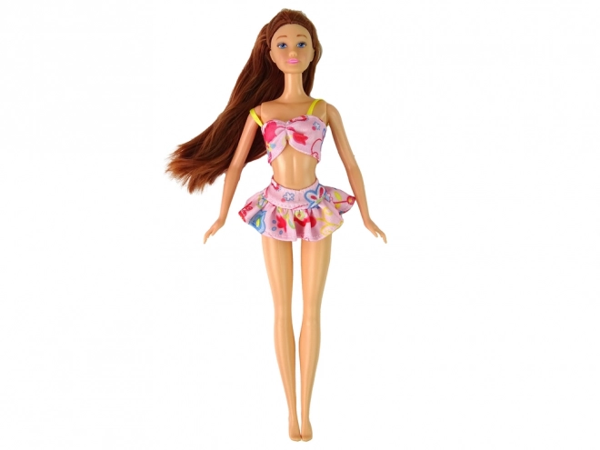 Poppen Set met Kajak en Accessoires - Roze
