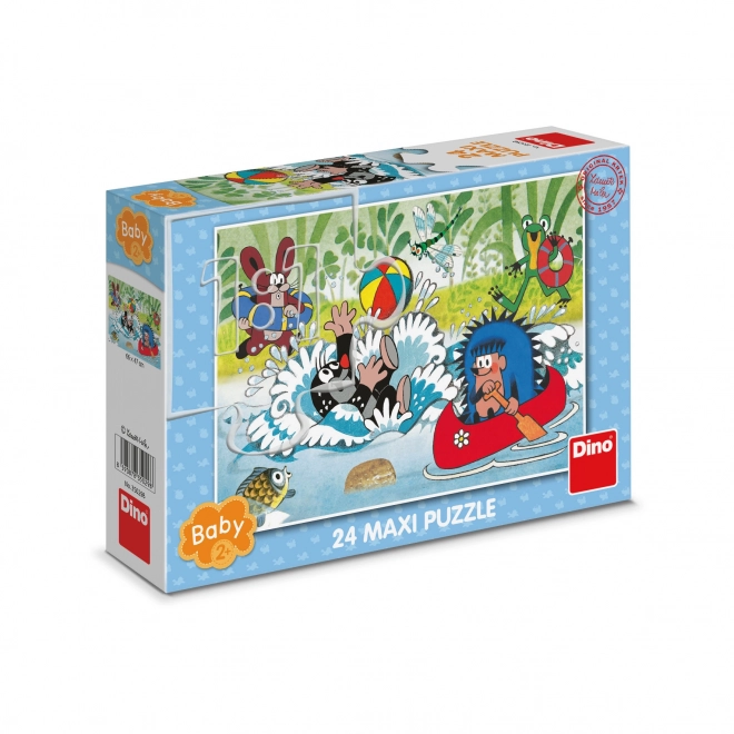 Dino Puzzel Krtek in het water 24 stuks maxi