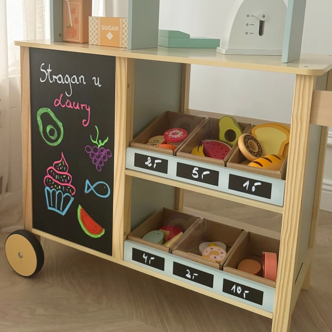 Houten winkel voor kinderen van WOOPIE GREEN