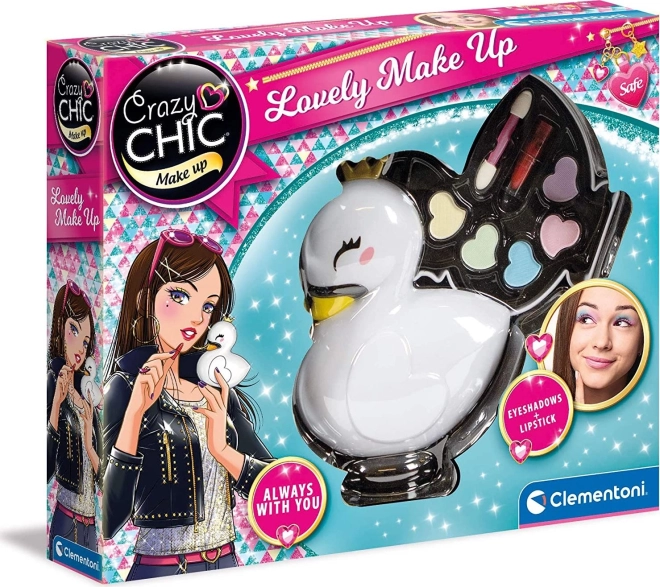 Crazy Chic Lovely make-up zwaan CLEMENTONI