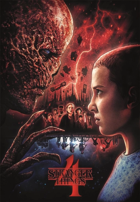 Puzzel Stranger Things 4e serie: El 1000 stukjes