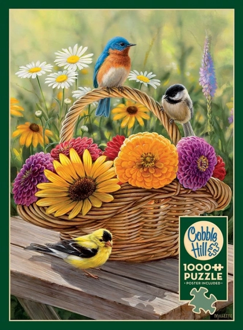 Zomerboeket Puzzel 1000 stukjes van Cobble Hill
