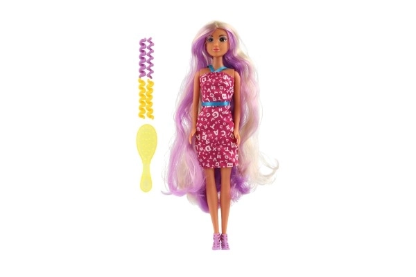 Pop Anlily met lang haar en accessoires