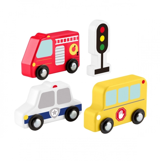 Set van houten voertuigen Fisher-Price