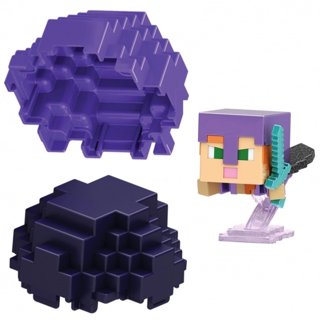 Minecraft mini figuur in een ei