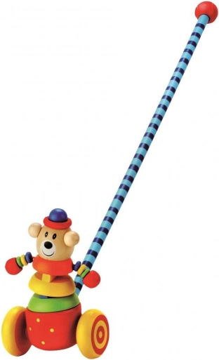 Pluchen teddybeer op afbeelding