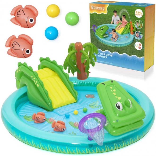 Bestway Kinder Speelcentrum Krokodil
