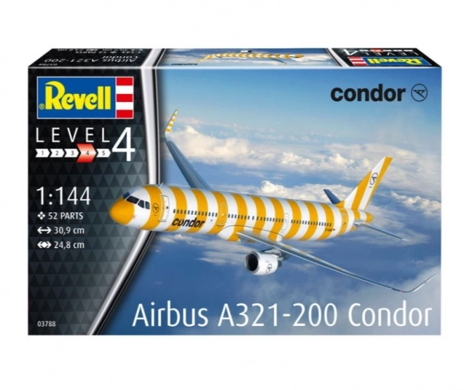 Modelvliegtuig Airbus A321-200 Condor 1:144