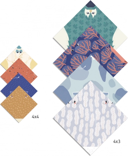 DJECO Origami Dierenfamilies