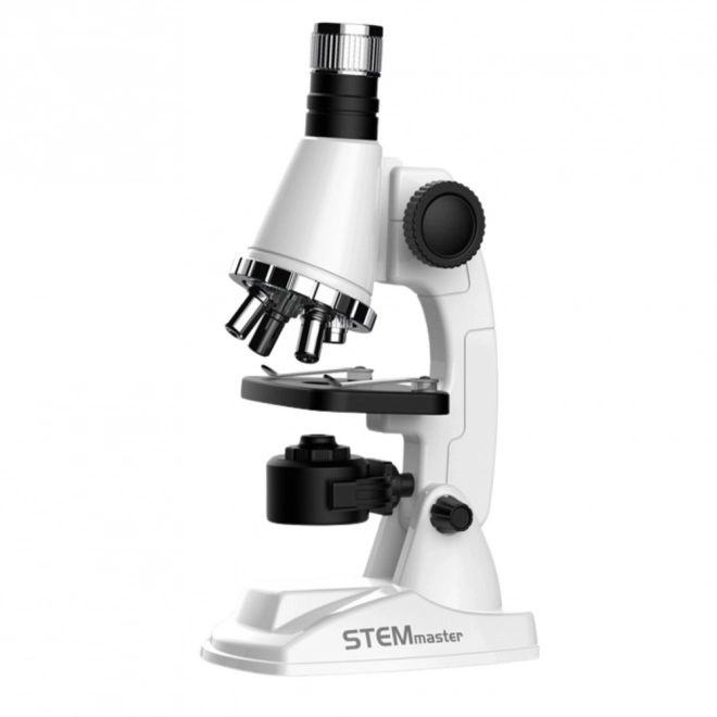 Educatieve microscoop voor kinderen met accessoires wit