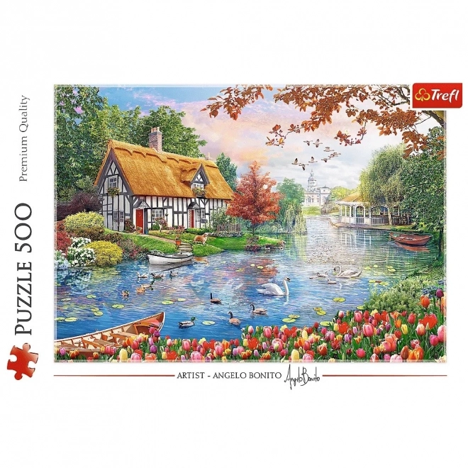 Puzzel 500 stukjes Stille Haven
