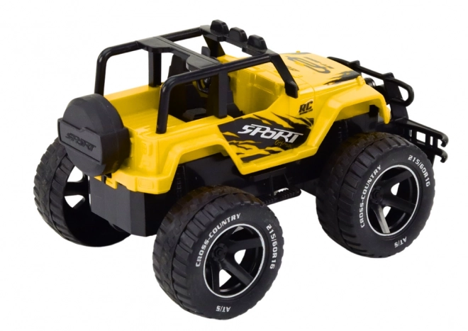Race RC Off-road Auto 1:18 geel