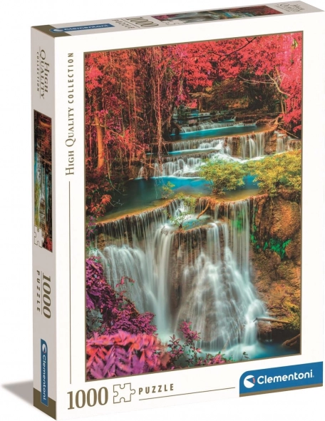 Puzzel 1000 stukjes Colourful Thai Falls CLEMENTONI