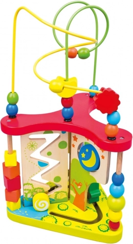 Stevige houten afwerking