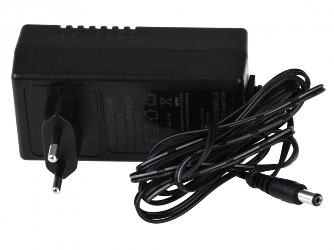 Oplader voor 24V accu-autootjes met indicator