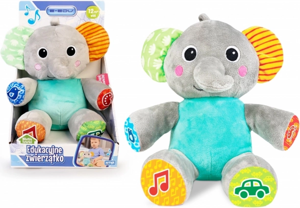 Interactieve pluchen olifant voor kinderen