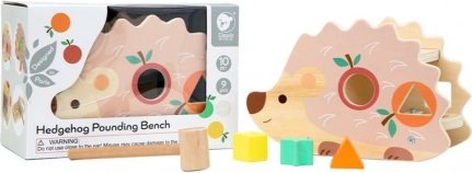 Houten hamerspel en xylofoon 2-in-1 met hamertje voor kinderen