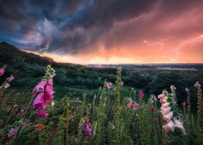 Dramatische scène “Power of Nature”