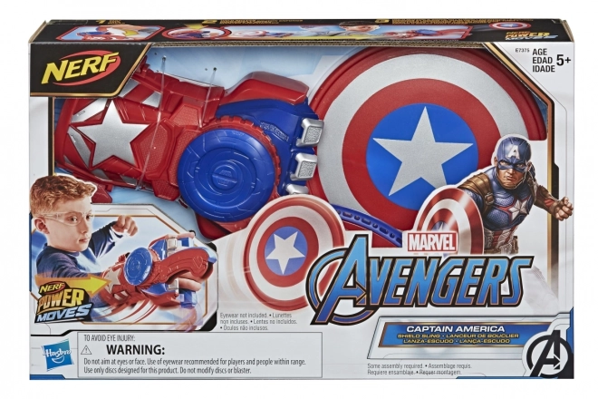 Avengers Kapitein Amerika schild en handschoen