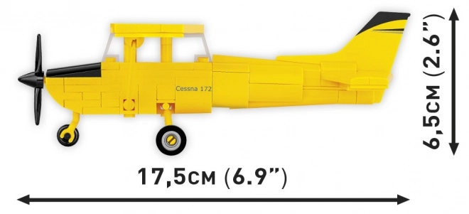 Cessna 172 Skyhawk bouwpakket geel