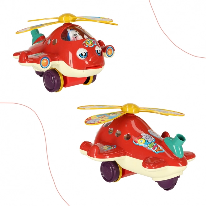Loophulpmiddel Vliegtuig Helikopter met Geluid
