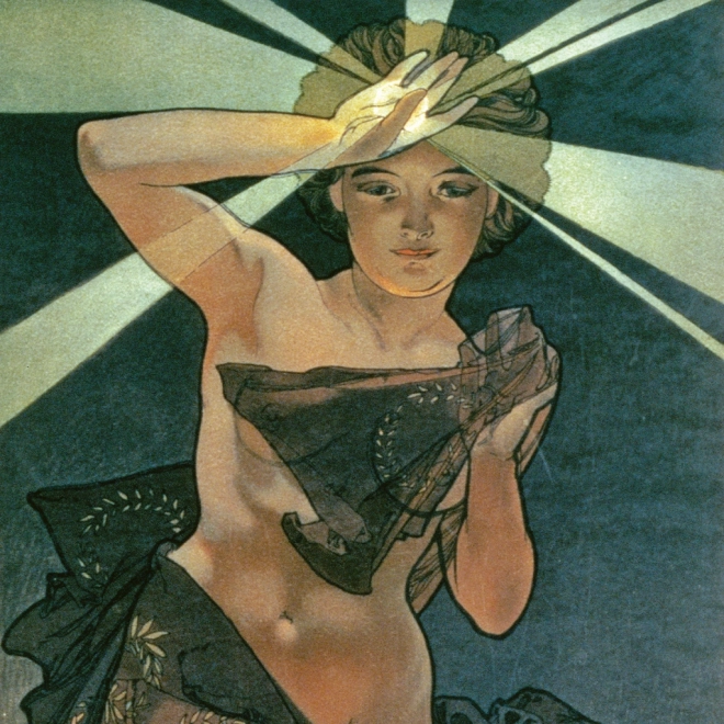 Notitiekalender Alfons Mucha 2026