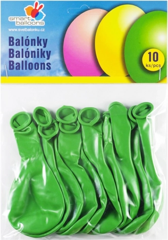 Groene ronde opblaasbare ballonnen 26 cm