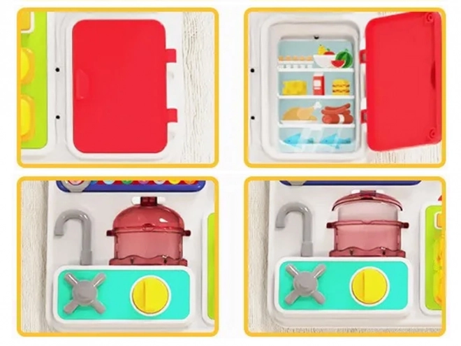 Interactief Montessori keukenspeelgoed