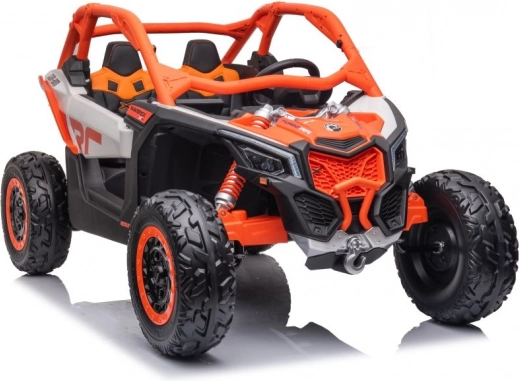 Elektrische kinderbuggy Can-Am RS Oranje 4x4