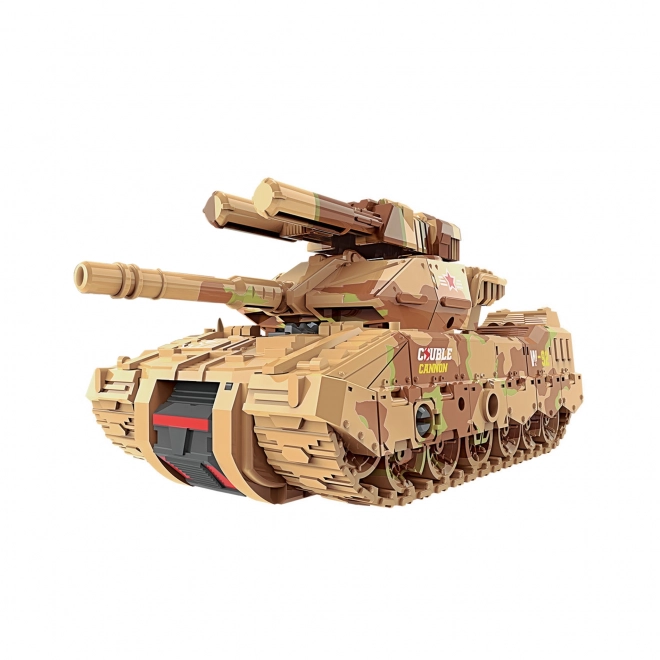 Robotische opvouwbare tank groen