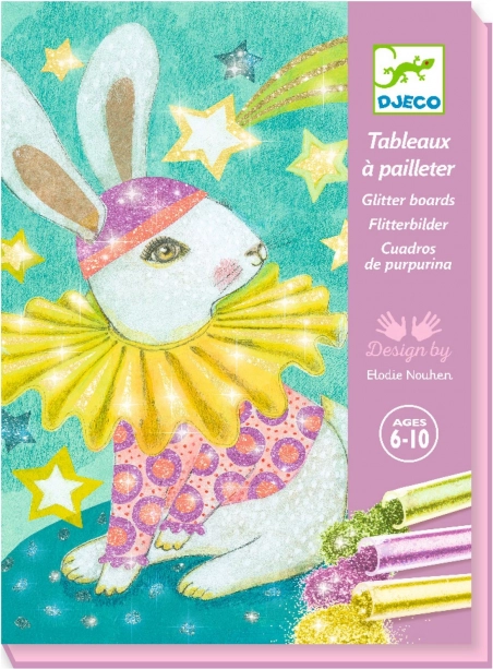 Glitterend Zandstralen Dieren Carnaval