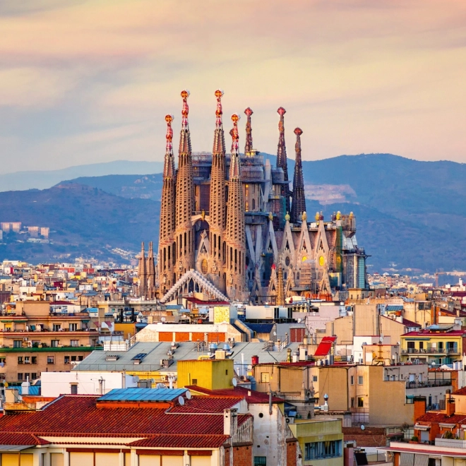 Muurkalender Barcelona 2026, 30 x 30 cm