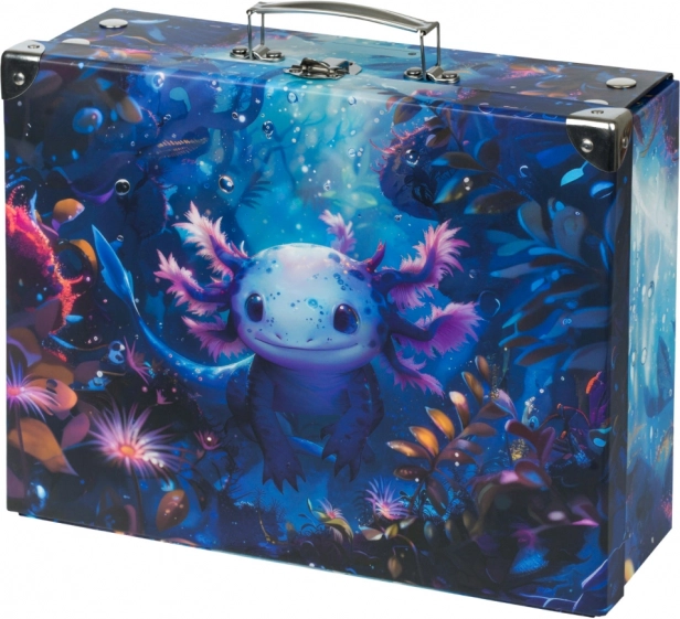Opvouwbare schoolkoffer Axolotl Baagl