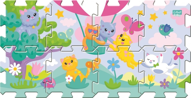 TREFL Schuim puzzel Speelse Kittens