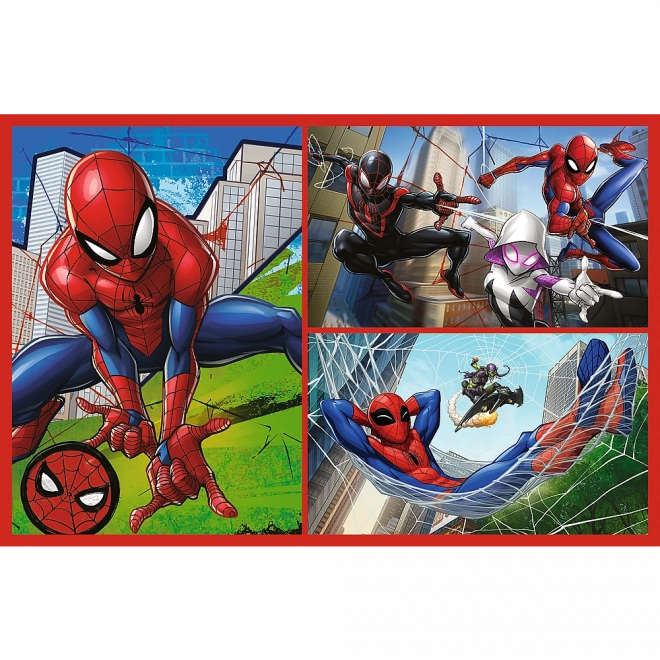 Puzzel 2x70 - Spinnenverhalen Disney Marvel Spiderman