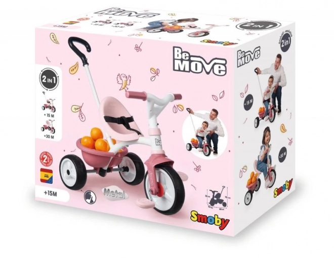 Driewieler Be Move roze