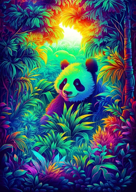 Puzzel Pandahoek 1000 stukjes