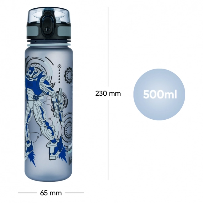 BAAGL Tritan Drinkfles Robots, 500 ml