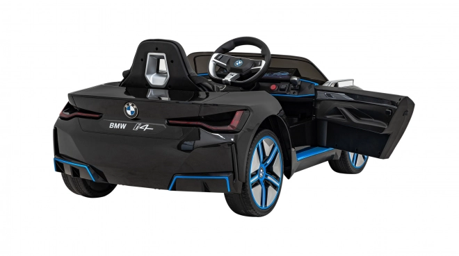 Kinderauto op batterij BMW i4 – zwart
